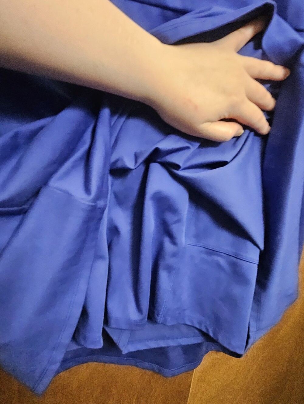 Gap Fit womens blue Active Tank Dress built-in shorts & shelf bra plus XXL - Picture 5 of 11